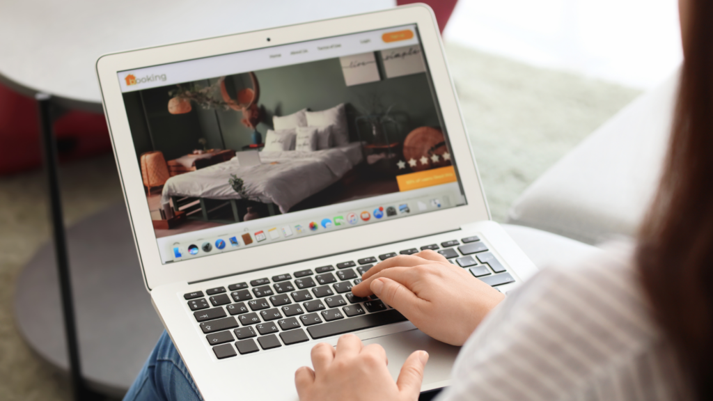 A professional website showcasing a shoot location with high-quality images.