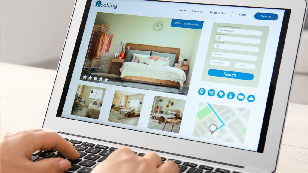 A user-friendly online booking system for a shoot location.