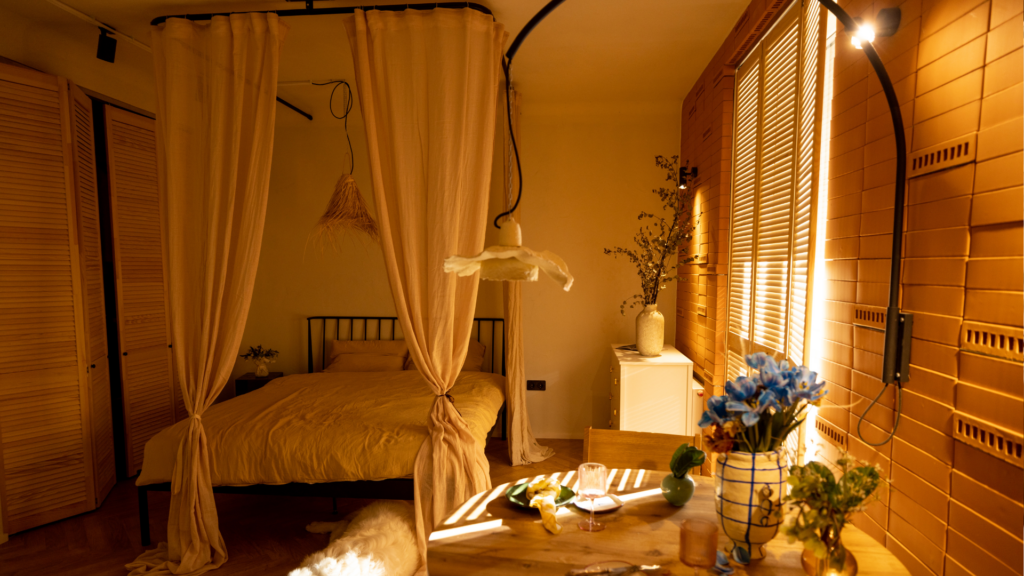 A professional high-quality photo of a shoot location.