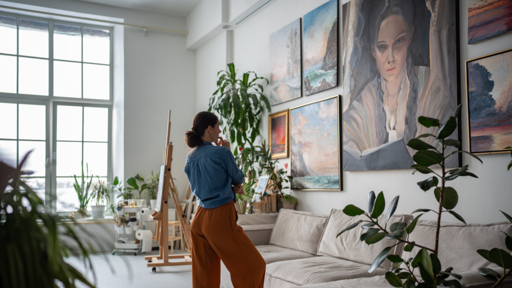 A well-maintained and updated shoot location with modern decor.
