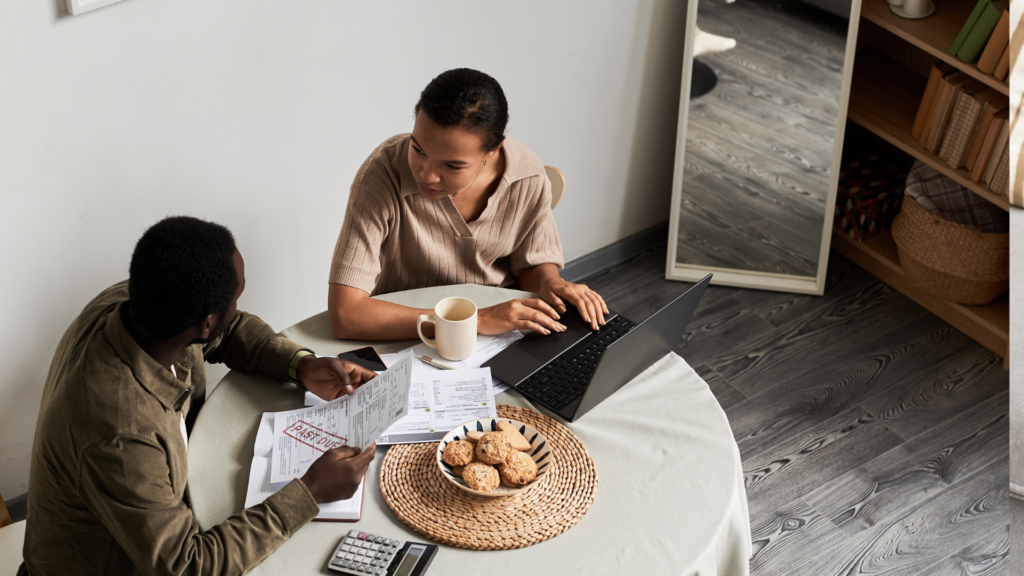 A host consulting with a legal professional to discuss contracts and insurance.